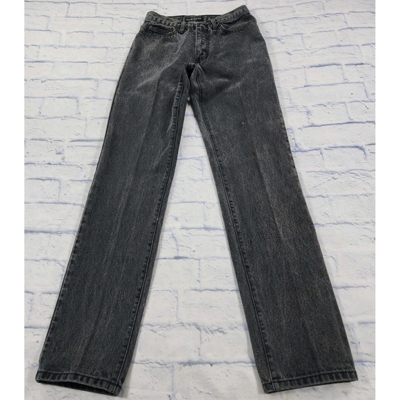 Georges Marciano Guess JeansWOMENS 29 High Rise Tapered Black VINTAGE 90s USA